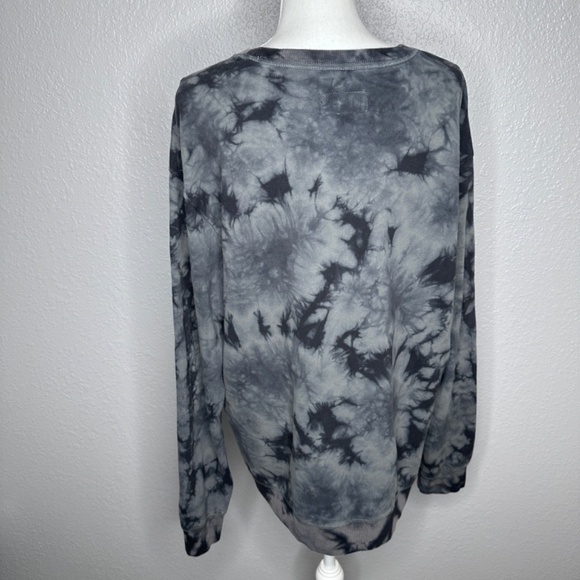 Unisex‎ Los Angeles  tie dye grey lightweight sweatshirt - Picture 4 of 7